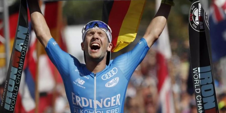 Der zweimalige WM-Champion Patrick Lange ist auch beim Ironman Germany am Start. Foto: Marco Garcia/AP