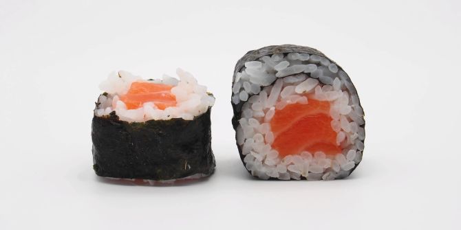 Sushi Fisch Reis