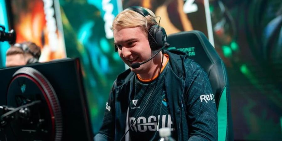 Rogue mit dem Support-Spieler Trymbi geht auf der besten Position in die LEC-Playoffs. Foto: Riot Games/dpa