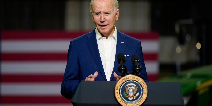 US-Präsident Joe Biden spricht im Zusammenhang mit dem Krieg in der Ukraine von «Völkermord».