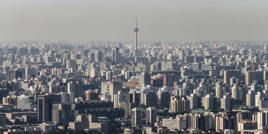 Blick auf Peking