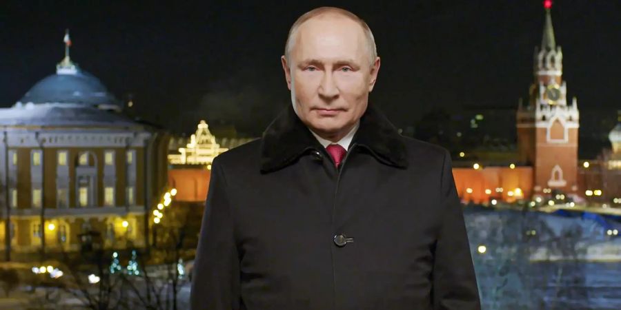 CORRECTION New Year Russia Putin