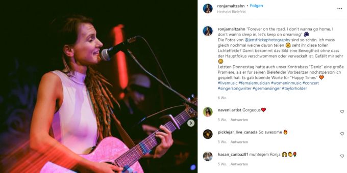 Die Klimakids Hannover sagen Ronja Maltzahn das Konzert ab – wegen ihrer Frisur.
