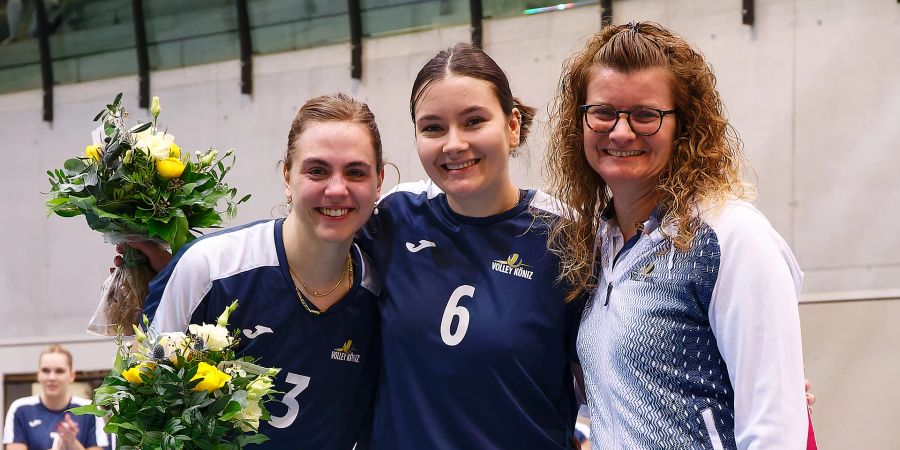 Volley Köniz Francine Marx und Carole Kobel