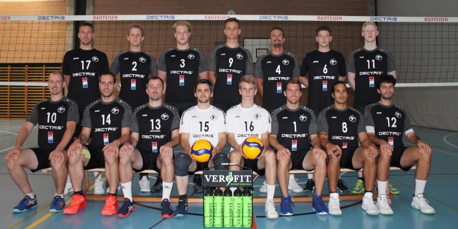 Die Herren 1 des VBC Kanti Baden. - Baden