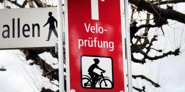 Velopruefung Tafel Route - Stadtpolizei Winterthur