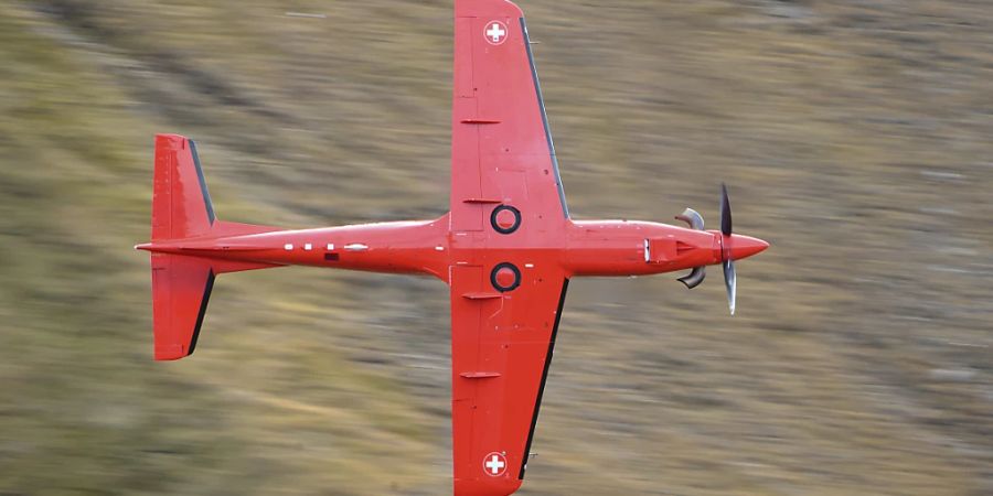 Die Pilatus-Flugzeuge (im Bild ein PC-21) finden reissenden Absatz. (Archivbild)