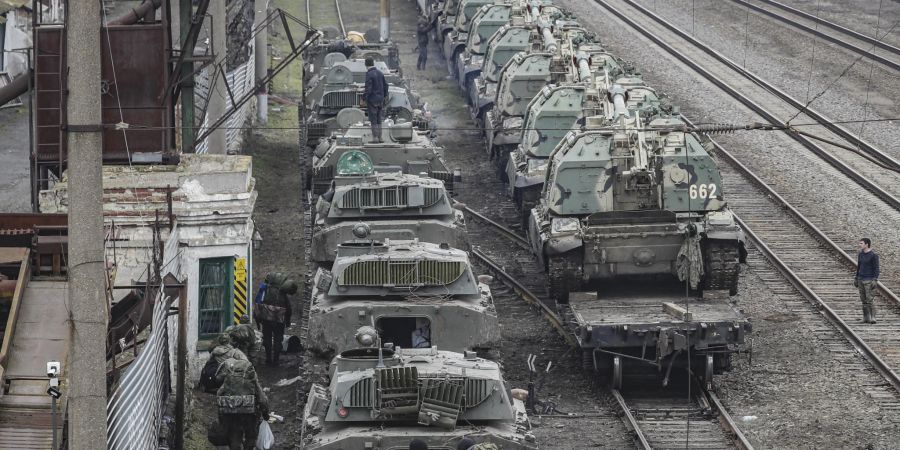 Russian army stationed in Rostov region