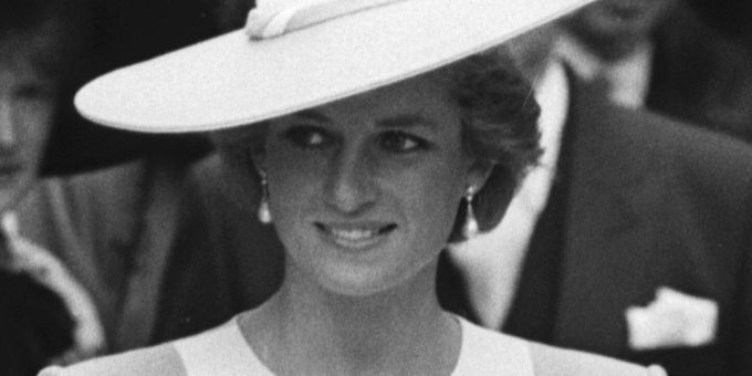 Auch dieses Schwarz-Weiss-Foto entstand im Jahr 1988. Prinzessin Diana