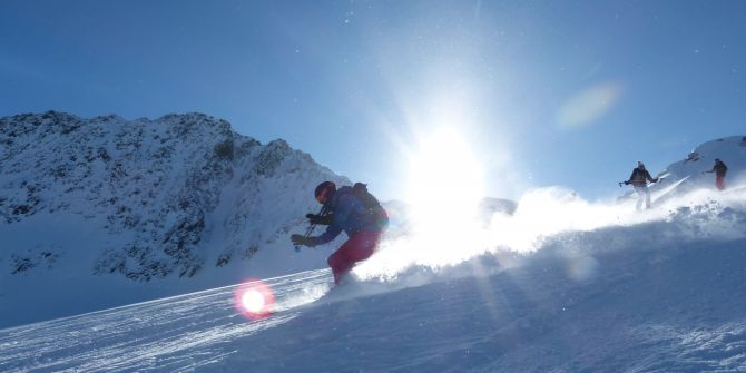 Ski Piste Abfahrt WEtter