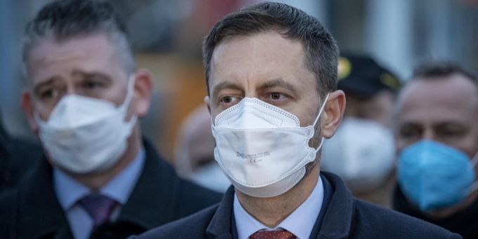Der slowakische Innenminister Roman Mikulec. Roman Mikulec