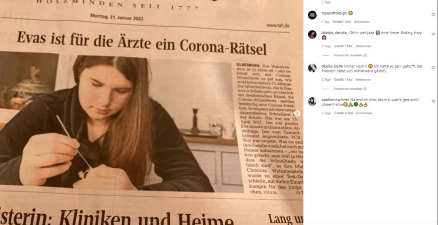 Über den Fall wird in den deutschen Medien berichtet.