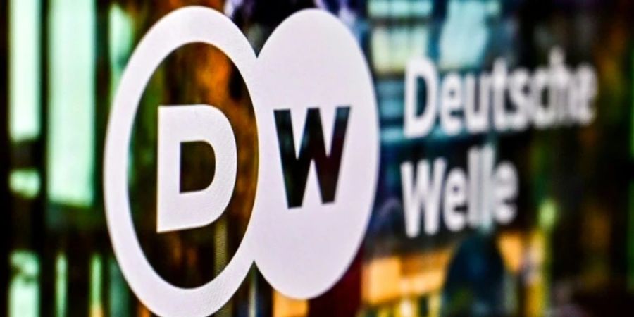 Das Logo des deutschen Auslandsssenders Deutsche Welle