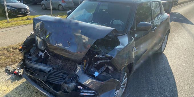 Der Sachschaden beträgt ca. 20'000 Franken. Unfall alberswil