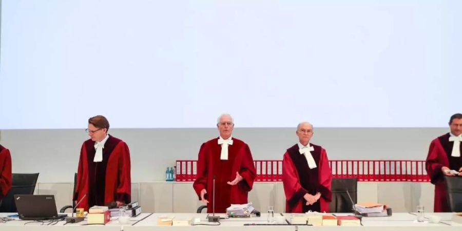Der 9. Senat des Bundesverwaltungsgerichts kommt über Klagen gegen den umstrittenen Fehmarnbelttunnel zusammen. Foto: Jan Woitas/dpa-Zentralbild/dpa