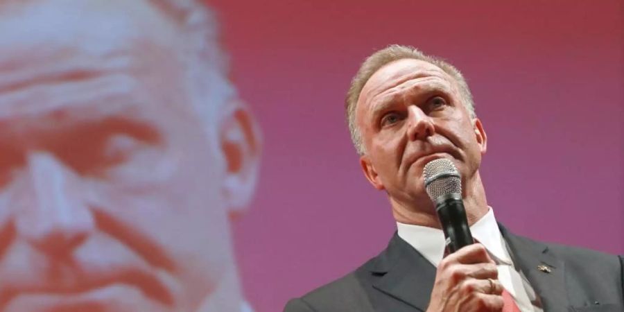 Wird am 25. September 65 Jahre alt: Karl-Heinz Rummenigge, Vorstandsvorsitzender der Bayern München AG. Foto: Alexander Hassenstein/BONGARTS/GETTY IMAGES/POOL/dpa