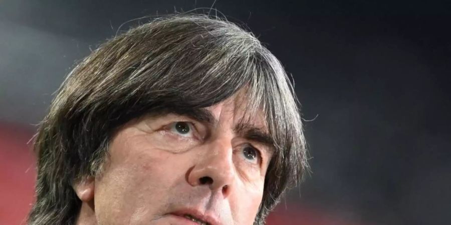 Bundestrainer Joachim Löw blickt weiter optimistisch in die Zukunft. Foto: Federico Gambarini/dpa