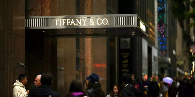 Tiffany auf der New Yorker 5th Avenue Tiffany auf der New Yorker 5th Avenue