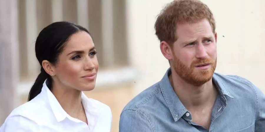 Rufen in einer Videobotschaft die Amerikaner zum Wählen auf: Prinz Harry und Herzogin Meghan. Foto: Chris Jackson/PA Wire/dpa