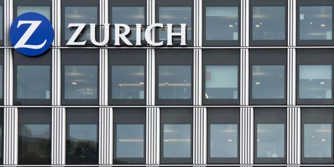 Das Hauptgebäude in Zürich zurich insurance group