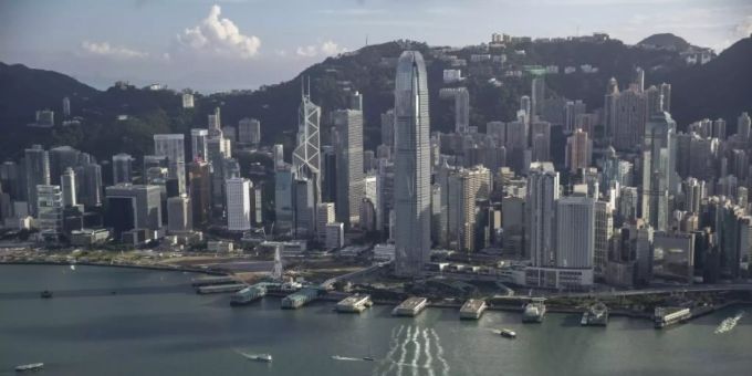 Hongkongs Skyline Hongkongs Skyline