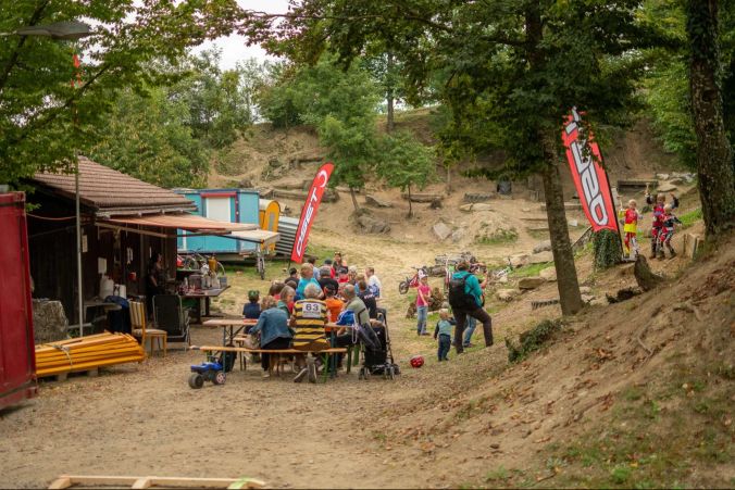 Nach dem Rennen gab es noch ein gemütliches Zusammensein der Familien.