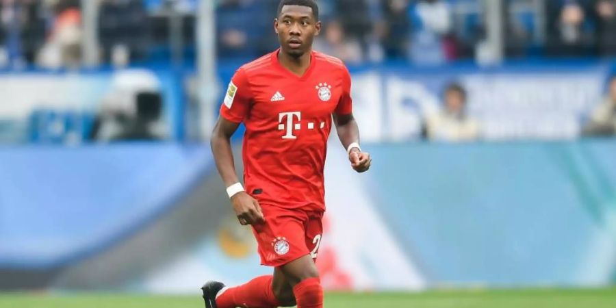 Soll beim FC Bayern verlängern: David Alaba. Foto: Tom Weller/dpa