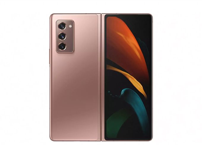 Die Hauptkamera des Galaxy Z Fold 2 kommt mit drei Sensoren. Samsung Galaxy