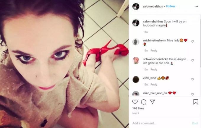 Salomé Balthus spricht offen über Sexualität. salome