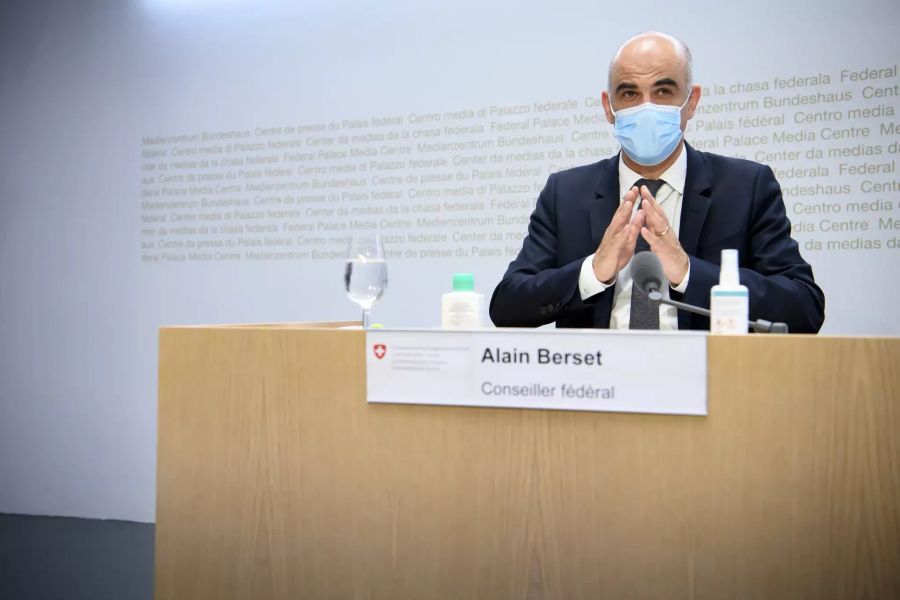 Berset Coronavirus Medienkonferenz