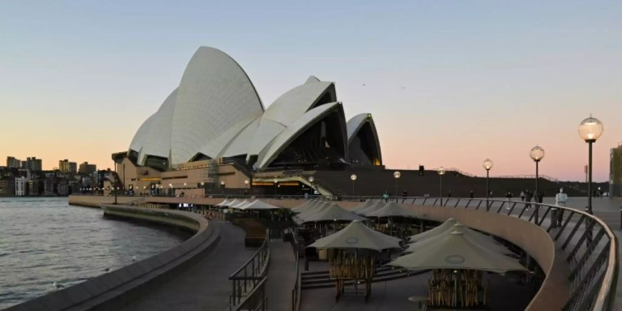 Die berühmte Oper in Sydney