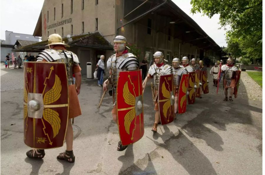Römische Legionen haben ihr Heerlager in Windisch - Keystone