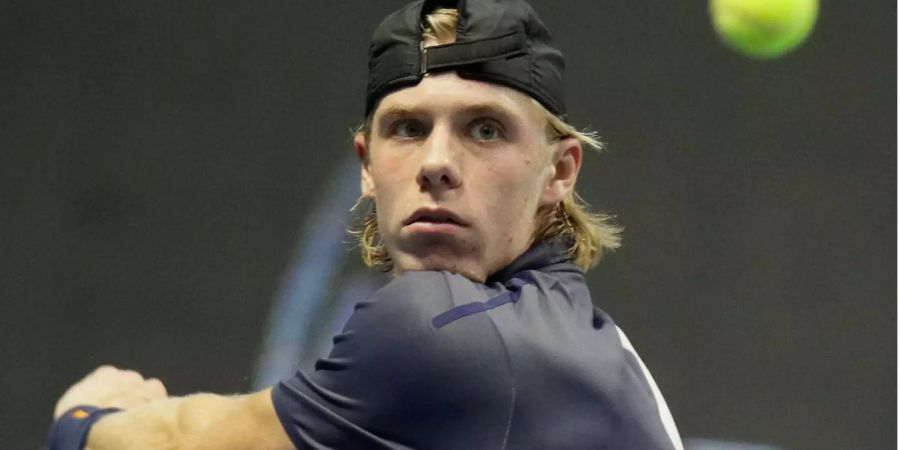 Denis Shapovalov im Einsatz