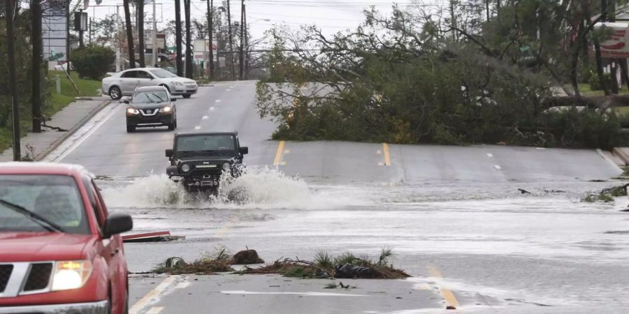 Sturmschäden nach dem Hurrikan «Michael».