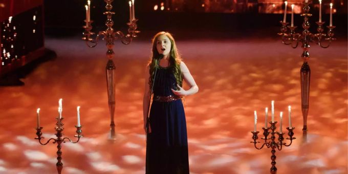 Die Gewinnerin der 5. Staffel «The Voice Kinds» Sofie Thomas. Sofie Thomas