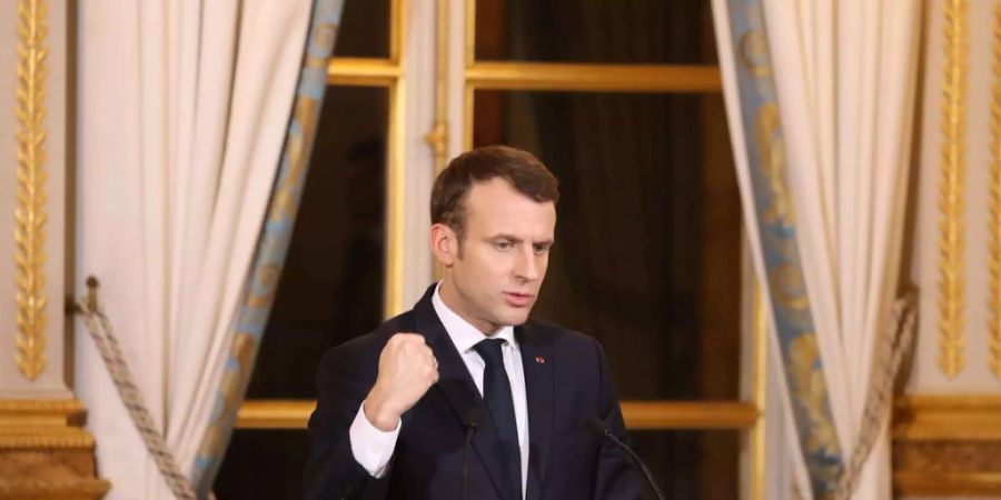 Das Wirtschaftswachstum soll unter anderem auf den Reformkurs seit der Wahl von Emmanuel Macron zum Staatschef zurückzuführen sein.