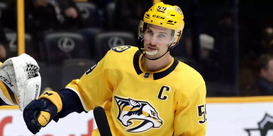 Roman Josi ist seit anfangs Saison Kapitän der Nashville Predators.