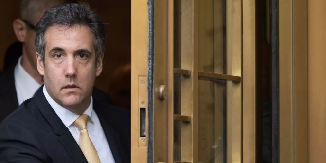 Michael Cohen, Ex-Anwalt des heutigen US-Präsidenten Trump.