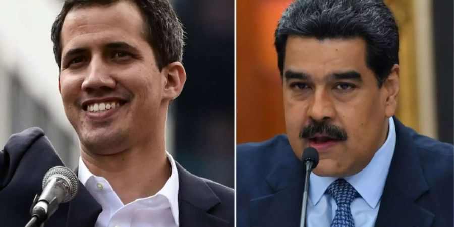 Venezuela Guaido und Maduro