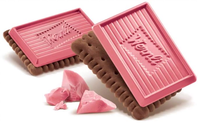 Hug präsentiert «Choco Petit Beurre Ruby». Hug präsentiert «Choco Petit Beurre Ruby».