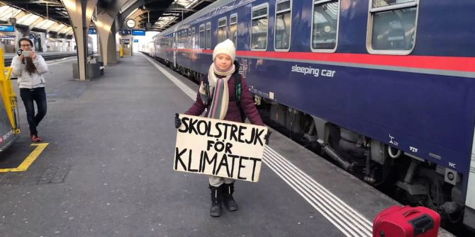 Greta Thunberg Zug