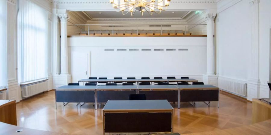 Ein Saal des Solothurner Obergericht.