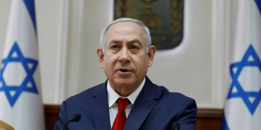 Israels Regierungschef Benjamin Netanjahu