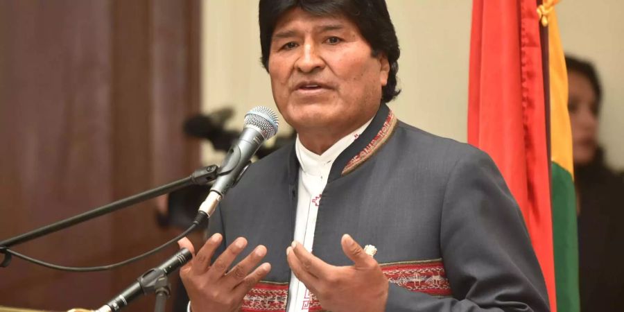 Evo Morales bestätigte nach einem Besuch in der Region ein Todesopfer.