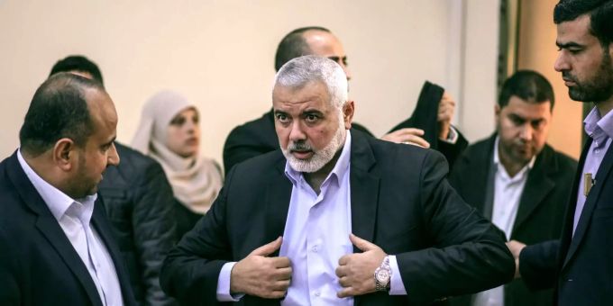 Ismail Hanija, Hamas-Chef. hamas