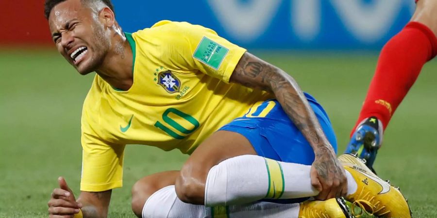 «Tut echt weh»: Neymar steht zu seinen dargestellten Schmerzen.