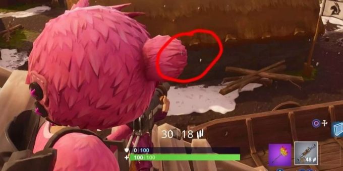 Der Kopf des Skins verdeckt die ganze linke Seite des Bildes. Besonders stark betroffen ist der hier abgebildete Skin «Oberkuschelbeauftragte». Der Kopf des Skins verdeckt die ganze linke Seite des Bildes. Besonders stark betroffen ist der hier abgebildete Skin «Oberkuschelbeauftragte».