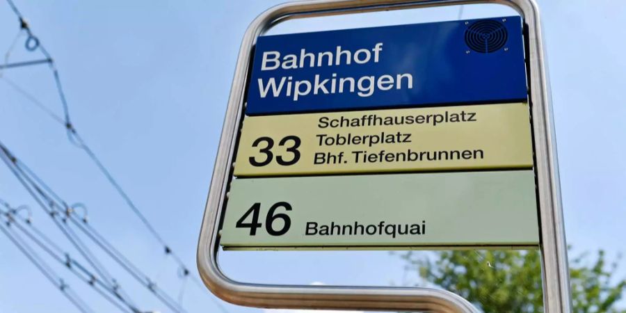 Der Vorfall ereignete sich beim Bahnhof Wipkingen.