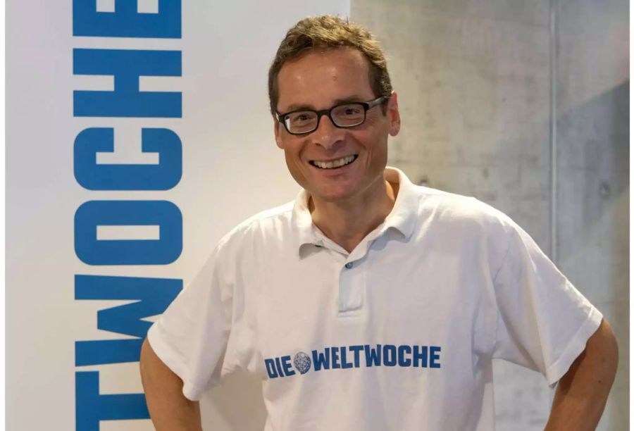 Roger Köppel aus Zürich ist Besitzer und Chefredaktor der rechten Zeitschrift «Weltwoche».