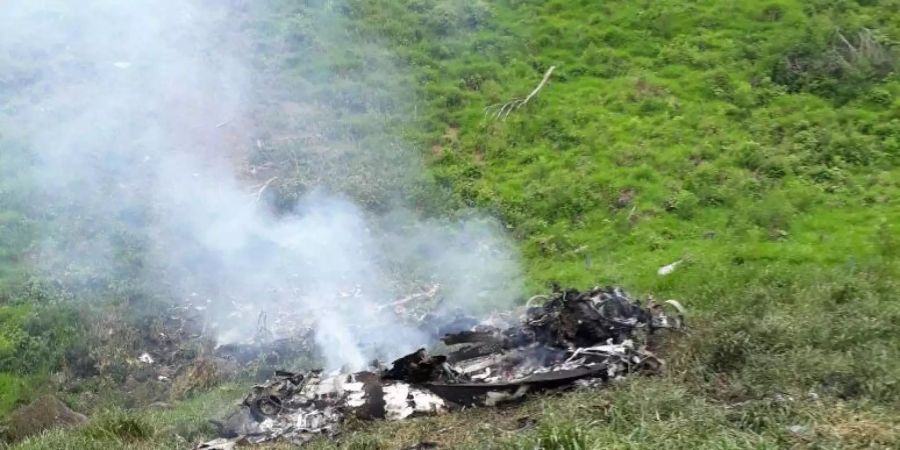 Ein Militärhelikopter ist im kolumbianischen Departement Antioquia abgestürzt.